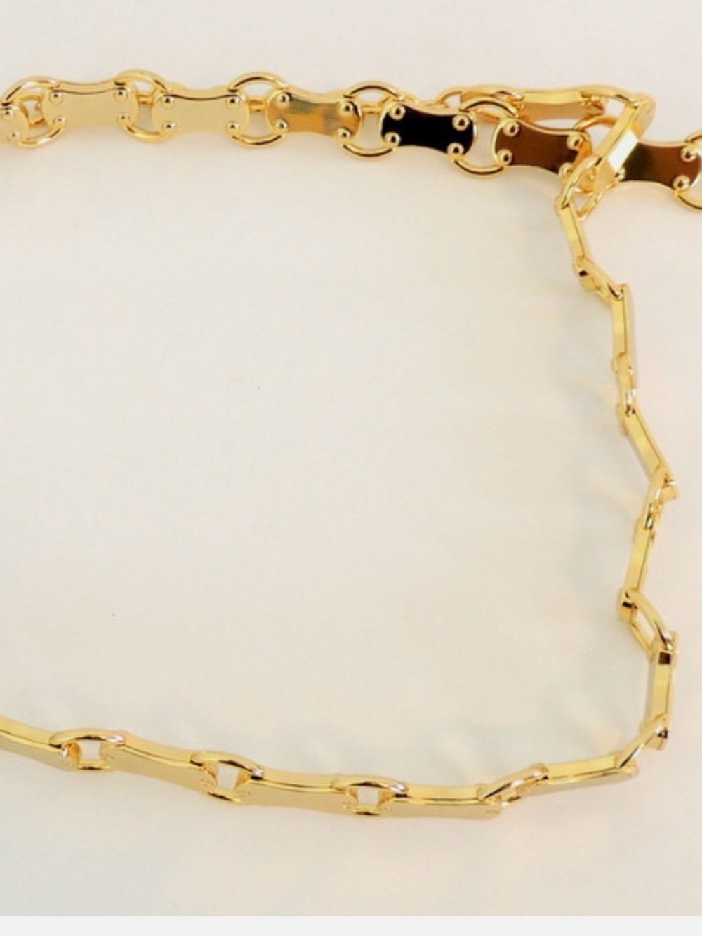 Michael Kors Polished Gold Plate Link Bracelet - Picture 2 of 6